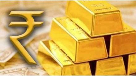 Hourly changes in gold prices