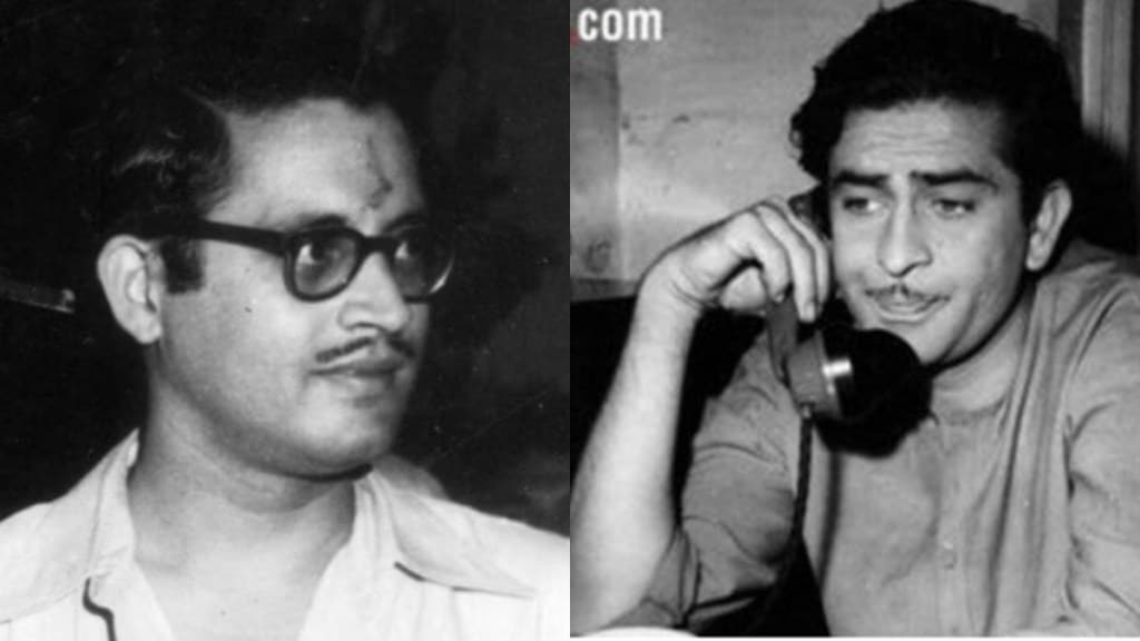 guru dutt wanted to meet raj kapoor before death