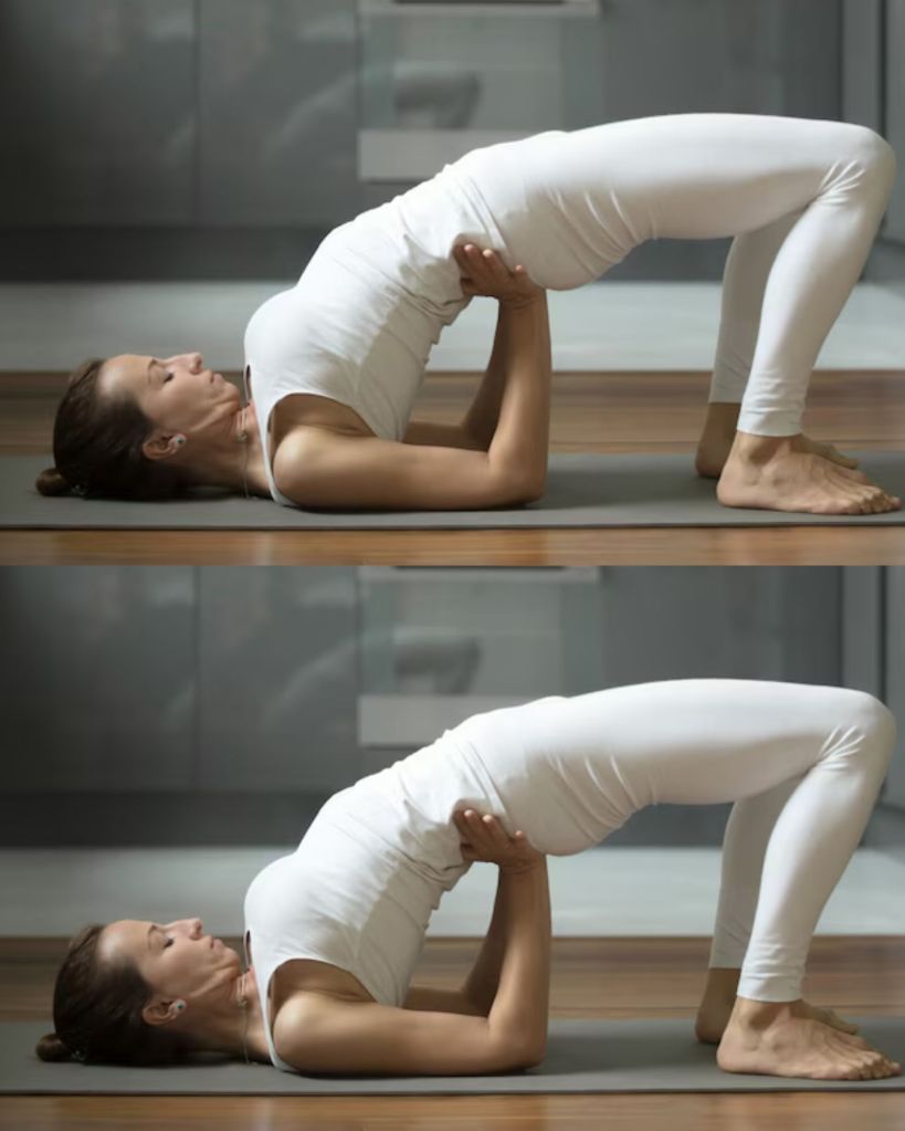 Setubandhasana right way to do it | The right way to do Setu Bandhasana (Bridge Pose)