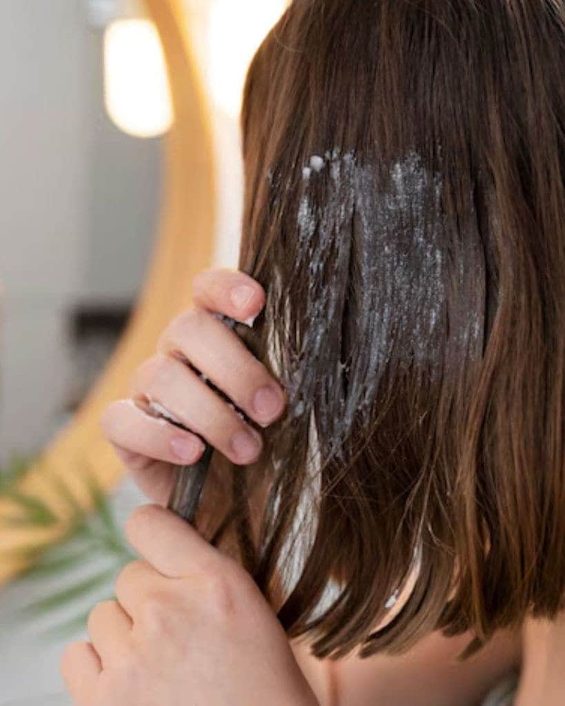 hair mask tips in Marathi