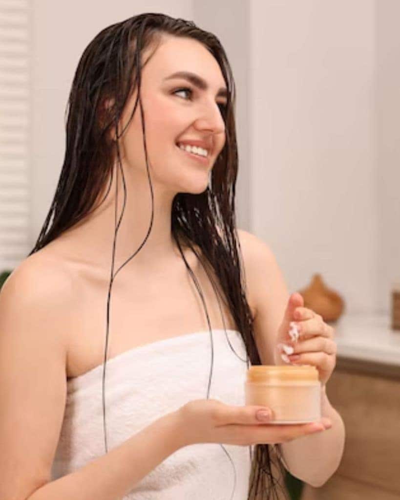 hair mask tips in Marathi