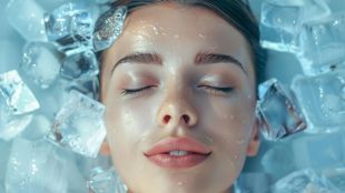 Using ice to remove acne | ice benefits for skin acne