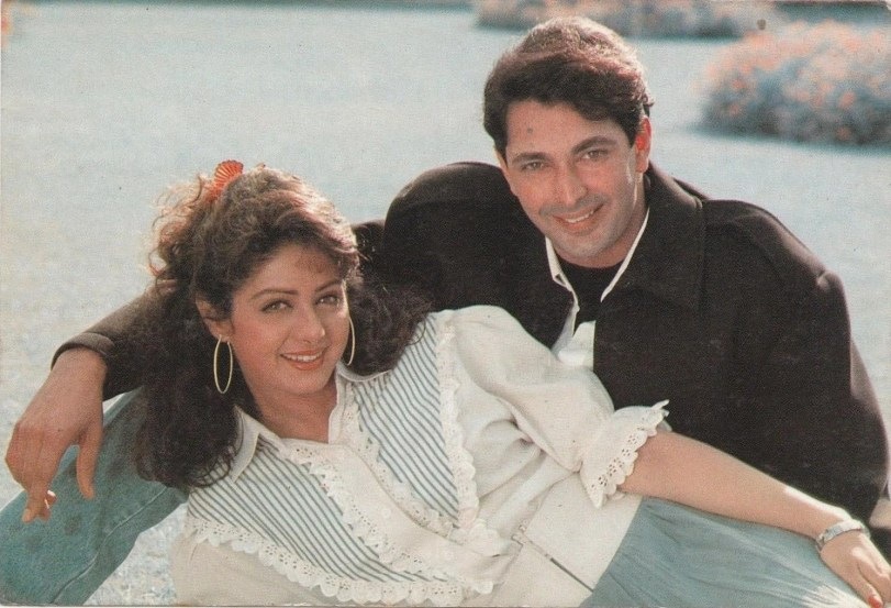 श्रीदेवी आणि दीपक मल्होत्रा 