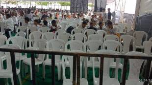 Bhandara bypass inauguration Sees Empty Chairs