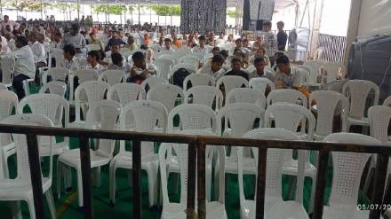 Bhandara bypass inauguration Sees Empty Chairs
