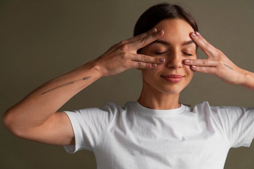Easy breathing techniques for calmness
