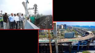 The flyover work at Kalanagar Junction undertaken by MMRDA has been completed