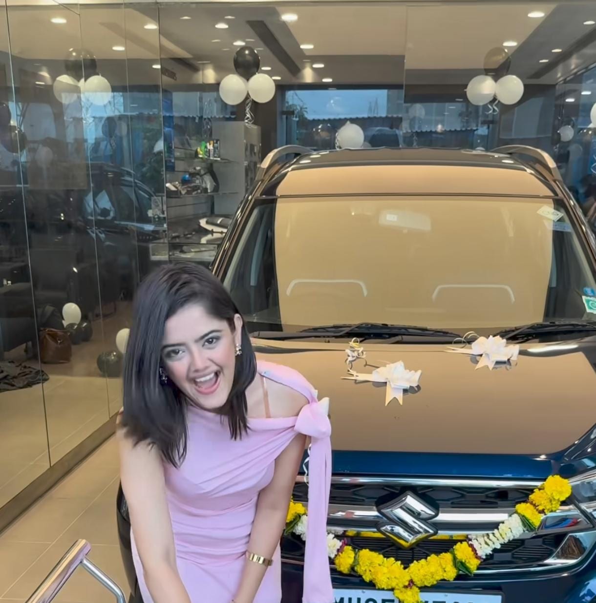 marathi actress ketaki kulkarni buys new car at age of 20 works in zee marathi serial