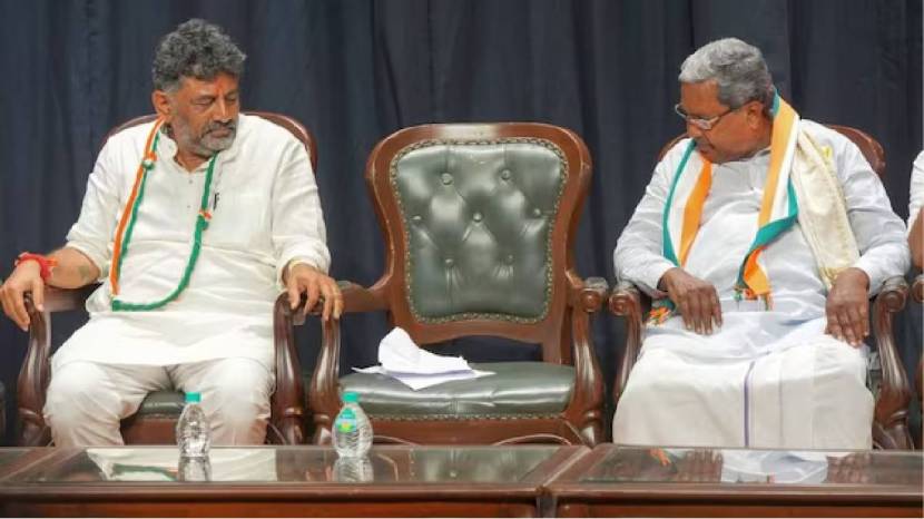 karnataka cm siddaramaiah and dk shivakumar