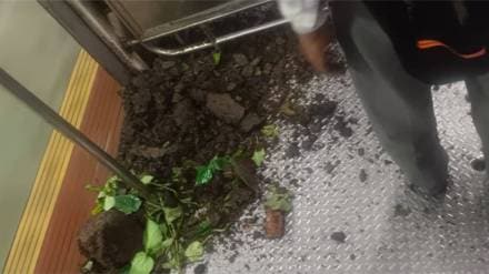 landslide at Kasara railway station