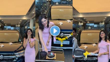 Actress Ketaki Kulkarni New Car at the age of 20