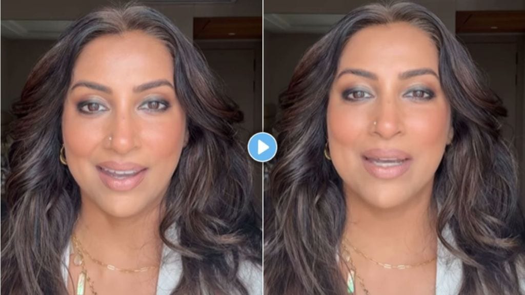 kranti redkar share video of her house helper who was scared after seeing her late night in white saree