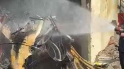 Bangladesh Air Force jet crash : बांगलादेशच्या हवाई दलाचं विमान शाळेवर कोसळलं; अनेकजण दगावल्याची भीती