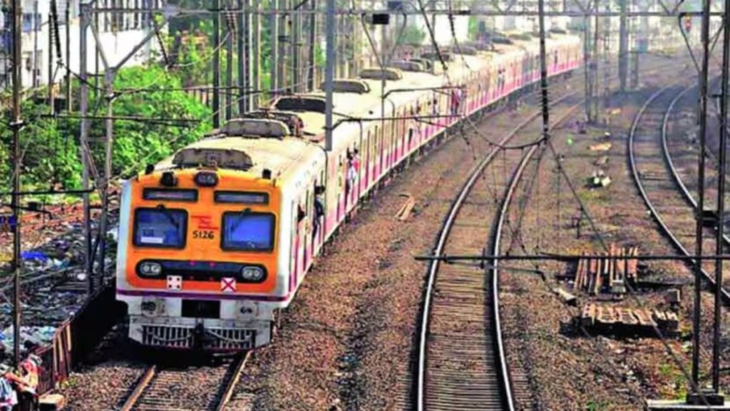 Local trains on Harbal route suspended between Vashi and Panvel Mumbai print news