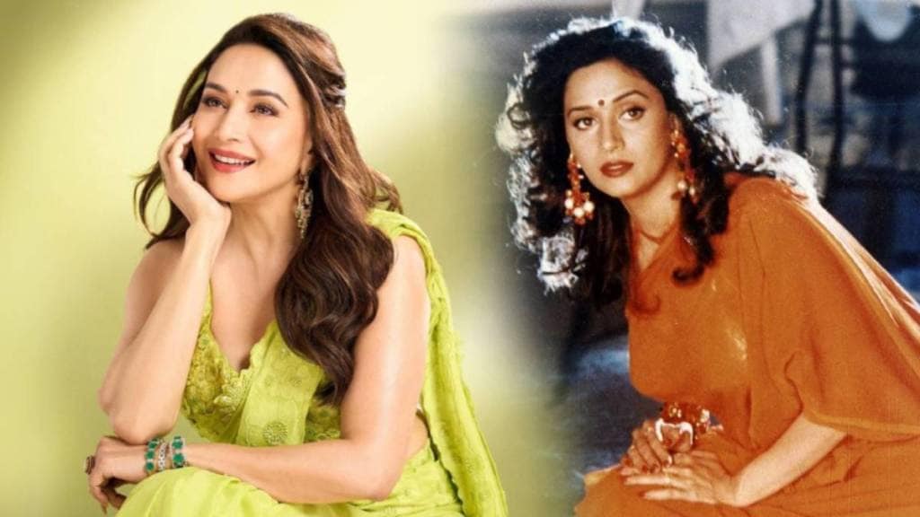 madhuri dixit biggest fan famous painter M F husain watch