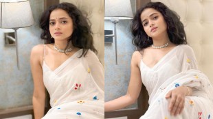 maharashtrachi hasyajatra fame actress shivali parab shares white saree photos