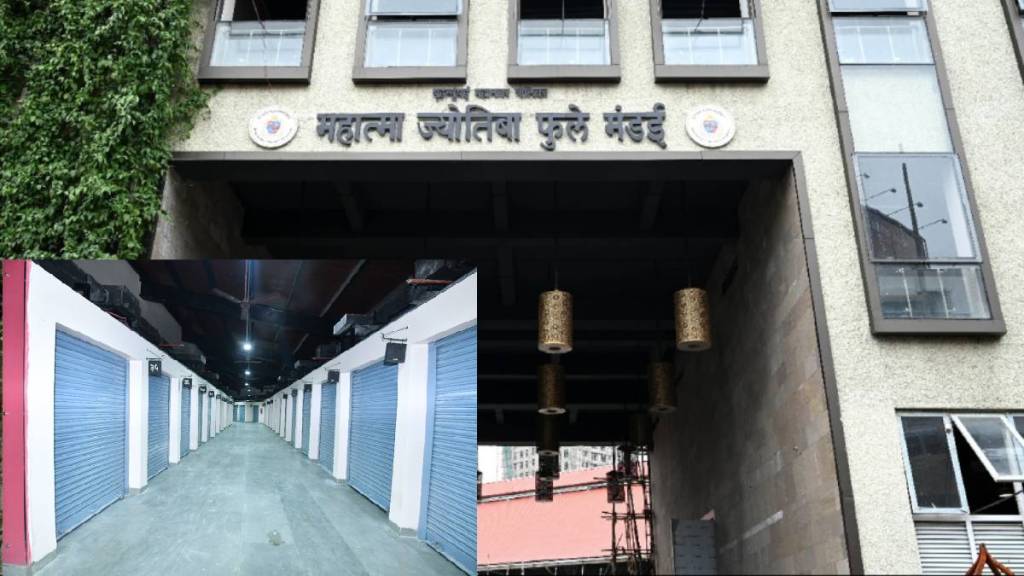 Rehabilitation of fish vendors in the new building of Jyotiba Phule Mandai