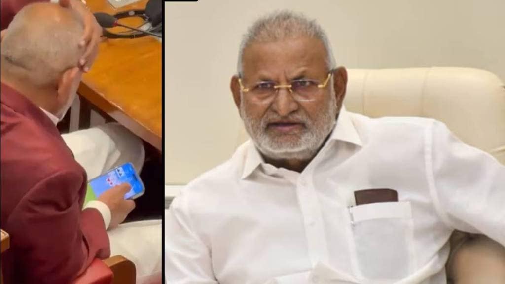 Legislative Secretariat has started an investigation into who may have filmed the controversial video of Manikrao Kokate Mumbai news