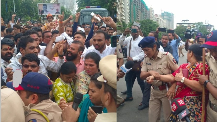 mira bhayandar mns morcha photos