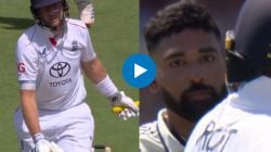 IND vs ENG: लाईव्ह सामन्यात राडा! सिराज- रूटमध्ये बाचाबाची; Video तुफान व्हायरल