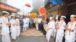 श्री मोरया गोसावी महाराज यांची उद्यापासून द्वारयात्रा 