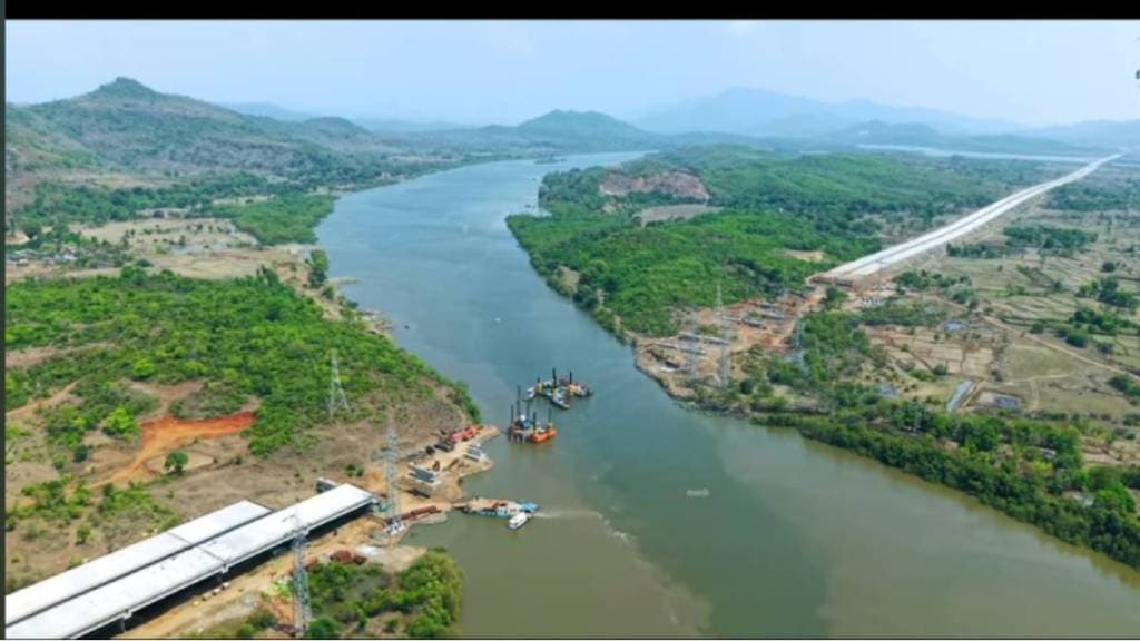 Rain Hampers Progress of Mumbai Vadodara Expressway Construction
