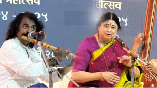 Kalapini Komkali singing and Pravin Godkhindi flute