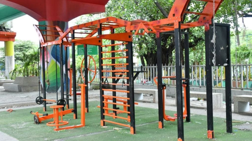 nagpur beautification projects flyover underpasses transformed into sports and green spaces