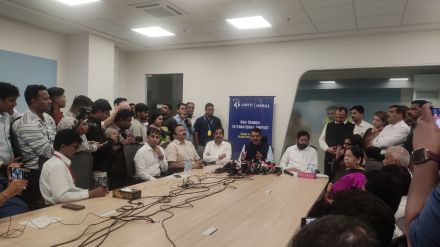 navi mumbai airport third runway rehabilitation Devendra fadnavis inspection inauguration update