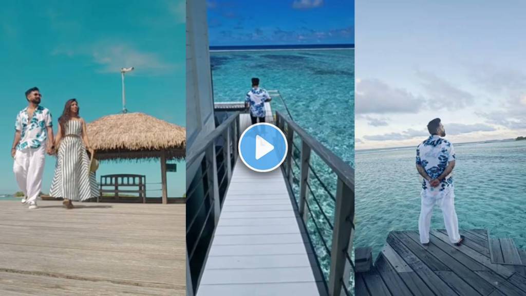 Aai Kuthe Kay Karte Fame Actor maldives trip