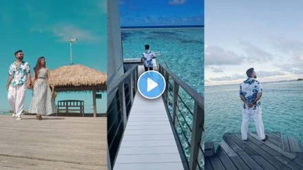 Aai Kuthe Kay Karte Fame Actor maldives trip