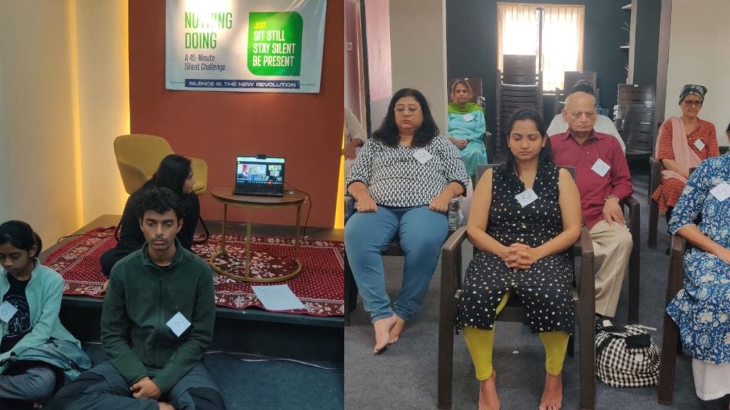nothing doing event in pune promotes mindfulness and digital detox