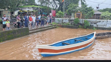 Rains continue to wreak havoc in Raigad...Savitri and Kundalika rivers crossed the warning level