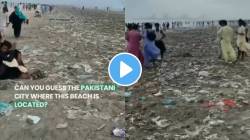 सगळीकडे कचऱ्याचा ढीग, दुर्गंधी अन्…; पाकिस्तानातील समुद्रकिनारा पाहून तुमहाला बसेल धक्का, VIDEO VIRAL