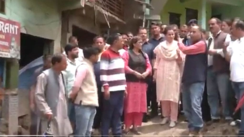 Kangana Ranaut on relief in mandi himachal Pradesh