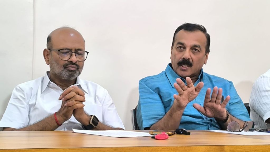 ichalkaranji water crisis zld project controversy panchganga pollution  Mahavikas Aghadi press meet