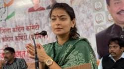 प्रणिती शिंदे यांच्यावर देशद्रोहाचा आरोप करीत भाजपची निदर्शने; प्रतिमेला काळे फासून जोडे मारले