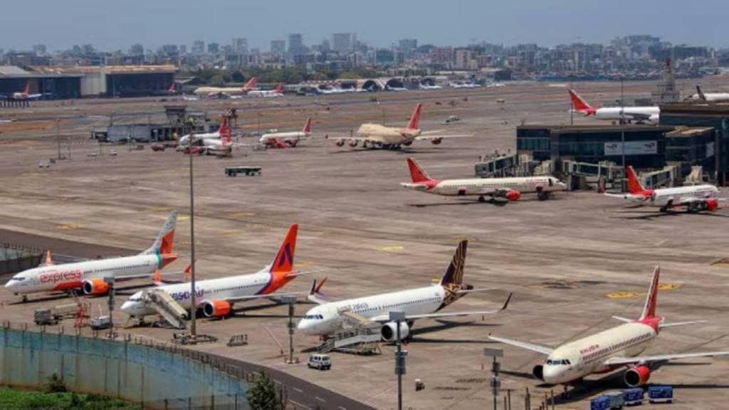 heavy rains force five flights cancellation pune international airport passengers face delays