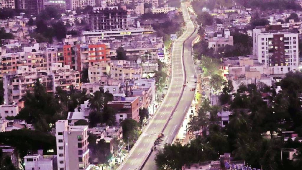 The flyover on Sinhagad Road is scheduled to be opened for traffic in the second week of August