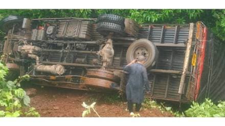 ratnagiri truck accident due to google map
