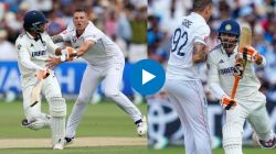 Ind vs Eng: लाईव्ह सामन्यात राडा! जडेजा- कार्स यांच्यात धक्काबुक्की? नेमकं काय घडलं?