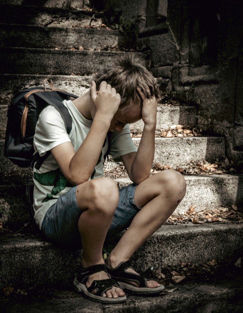 boy alone