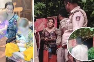 russian woman in Karnataka forests gokarna cave