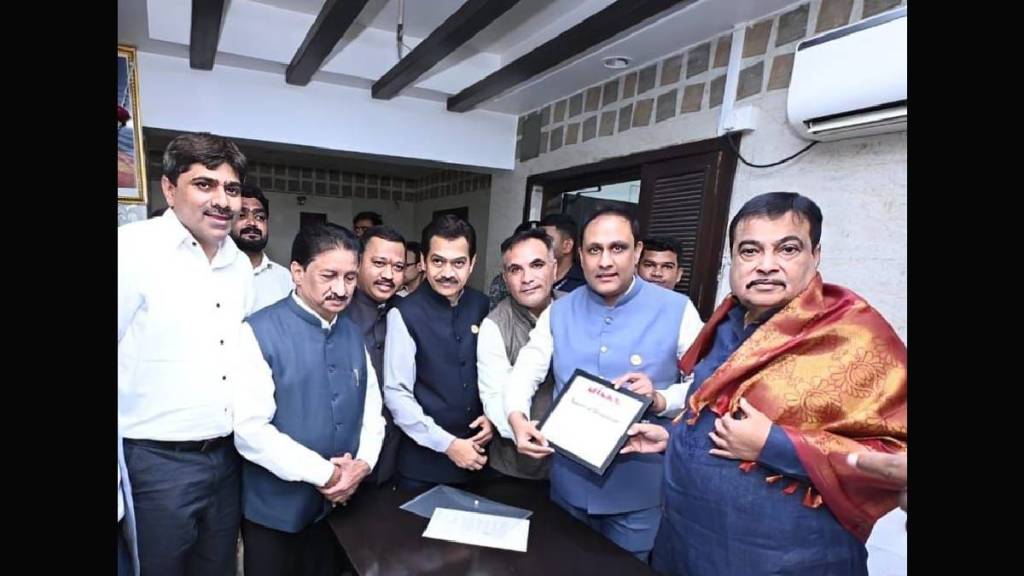 NIMA office bearers appeal Nitin Gadkari
