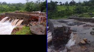 Heavy rains washed away bridges and roads in the Jor area