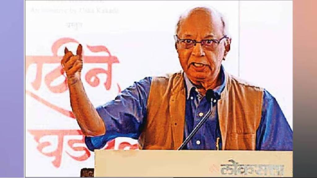 Why the insistence on a third language? Question from senior playwright Satish Alekar