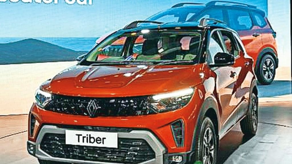Renault launches 2025 seven seater SUV triber to boost family car sales in india