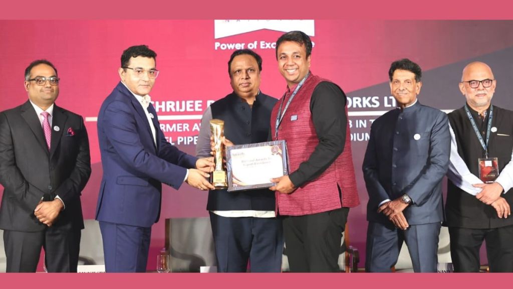 shrijee engineering ahilyanagar receives national export award for sugar machinery