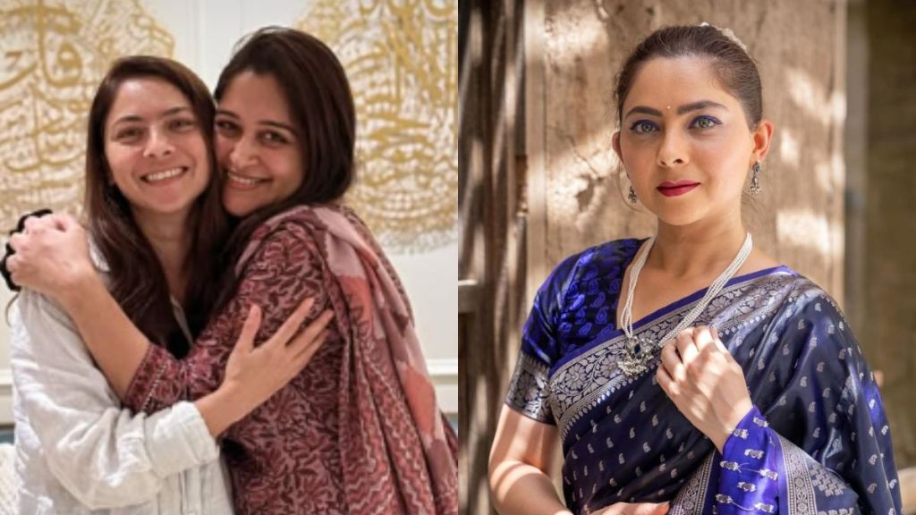 sonalee kulkarni and dipika kakar meet share photo together on social media