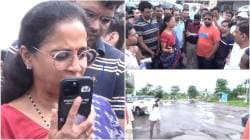 खासदार सुप्रिया सुळेंचा हिंजवडीत रस्ते पाहणी दौरा; केला थेट अधिकाऱ्याला फोन अन….